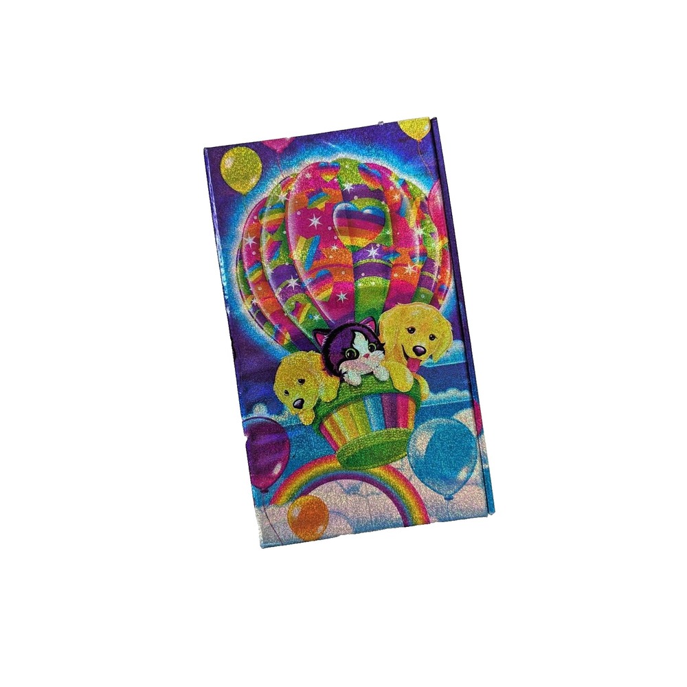 Vintage Lisa Frank Balloon Buddies Address Book Planner Stickers Casey Dogs Cat